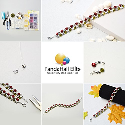 PH PandaHall 6mm About 600pcs Tiny Satin Luster Glass Pearl Round ...