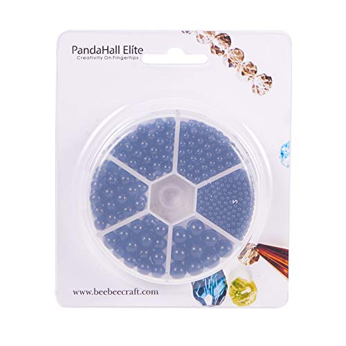 PH PandaHall About 1113 Pieces 6 Sizes No Holes/Undrilled Imitated...