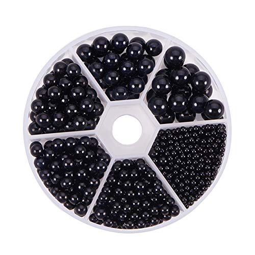 PH PandaHall About 1113 Pieces 6 Sizes No Holes/Undrilled Imitated...