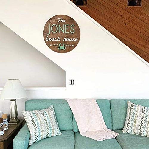 Wood Circles for Crafts, 6 Pack 12 Inch Unfinished Wood Rounds Woo...