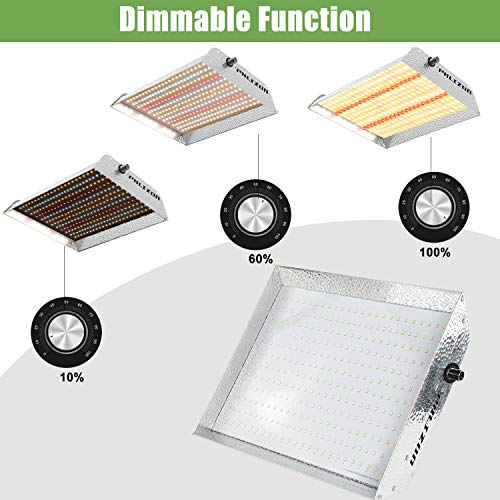 Phlizon 600W Dimmable Plant LED Grow Light Full Spectrum Grow Lamp...
