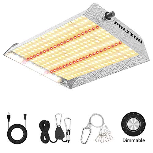 Phlizon 600W Dimmable Plant LED Grow Light Full Spectrum Grow Lamp...