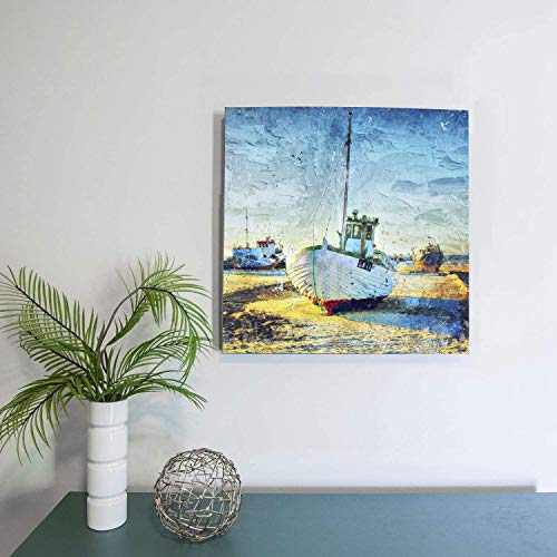 PHOENIX Painting Canvas Panel Boards - 8x8 Inch / 12 Pack - 1/8 In...