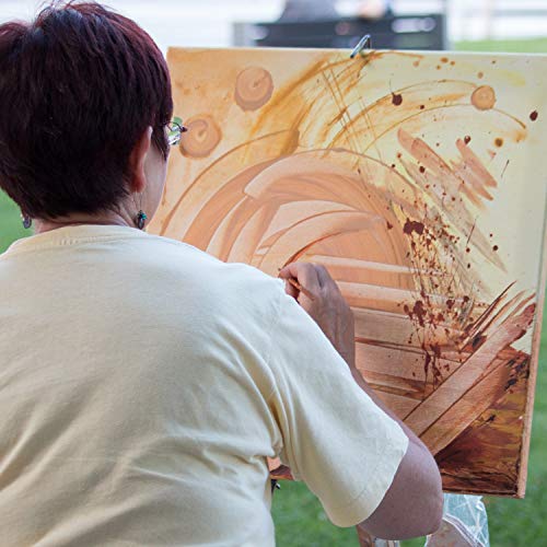 PHOENIX Pre Stretched Canvas for Painting - 16x20 Inch / 5 Pack - ...