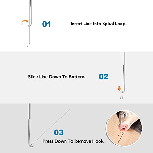 4PCS Fish Hook Remover Fishing Hook Remover, Fishing Hook Quick Re...