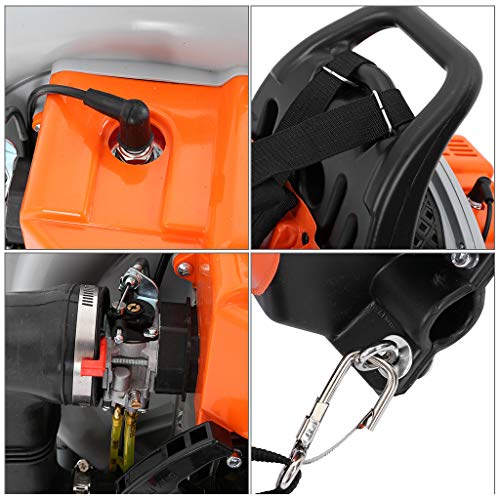 Photno 2 Stroke Gas 63cc Backpack Blower Backpackable Snow-Blowing...