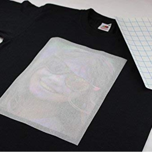 PPD Inkjet Iron-On Dark T Shirt Transfers Paper LTR 8.5x11 Pack o...