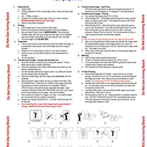 PPD Inkjet Iron-On Mixed Light and Dark Transfer Paper LTR 8.5 x 1...