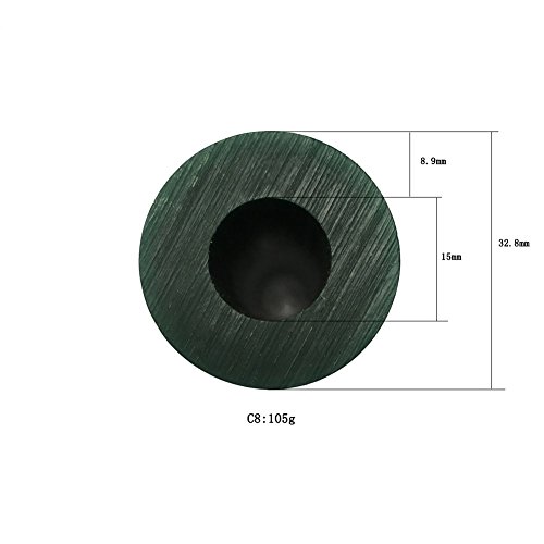 PHYHOO Green Carving Wax Tube for Ring Mold Jewelry Casting Round ...