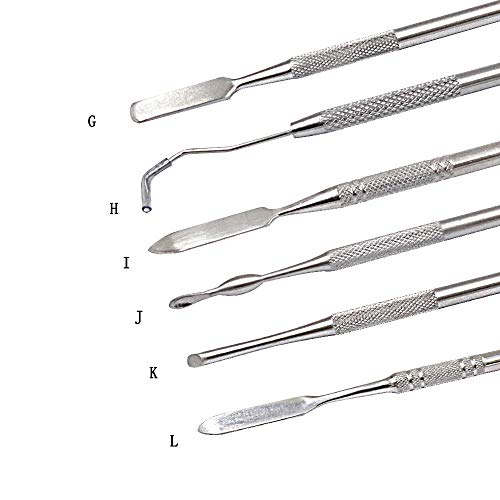 PHYHOO Wax Carvers Set Double Ended Dental Wax Modeling Sculpting ...