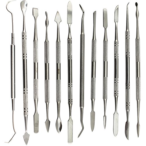 PHYHOO Wax Carvers Set Double Ended Dental Wax Modeling Sculpting ...