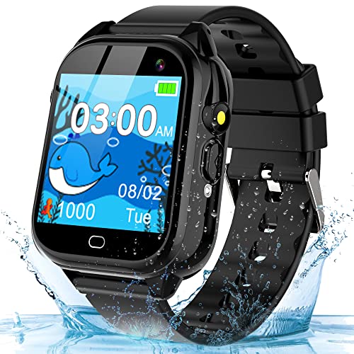 Kids Waterproof Smart Watch, Smart Watch for Kids with 26 Games Al...