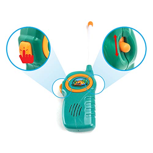 PicassoTiles PTC20 20 Piece Camping Gear Tools Adventure Set Inclu...