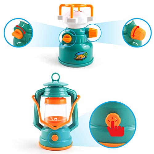 PicassoTiles PTC20 20 Piece Camping Gear Tools Adventure Set Inclu...