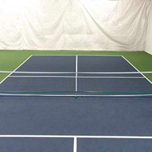 3.0 Portable Pickleball Net System Set Includes Metal Frame and N...