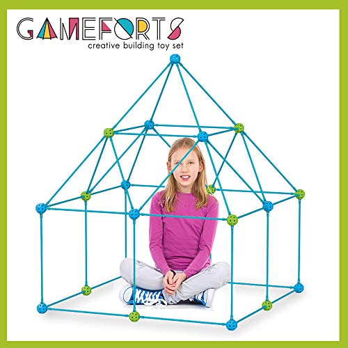 Fort Building Kit Toys for Kids - 270 Pieces DIY Fun Build for Gir...