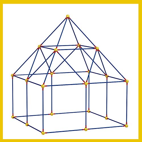 Fort Building Kit Toys for Kids - 270 Pieces DIY Fun Build for Gir...