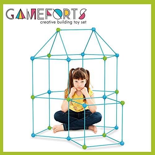 Fort Building Kit Toys for Kids - 270 Pieces DIY Fun Build for Gir...