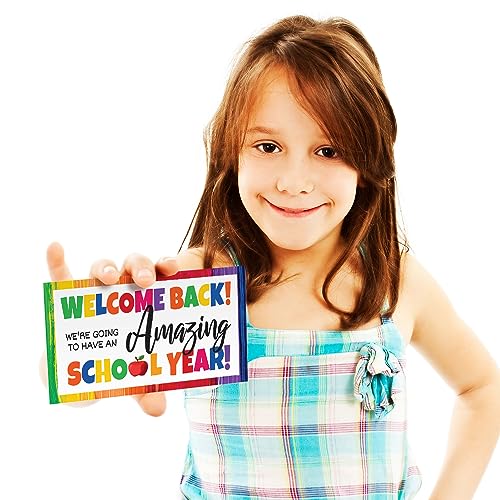 PINK PIXIE STUDIO 30 Welcome Back to School Themed Blank 4x6 Pos...