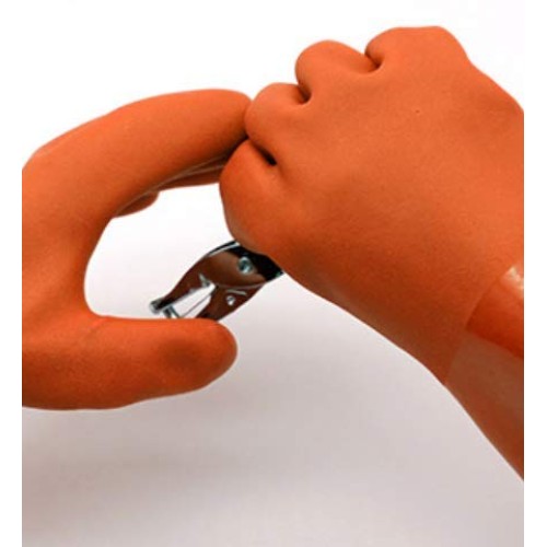 26”Insulated & Waterproof PVC Coated Glove with Cotton liner, Heav...