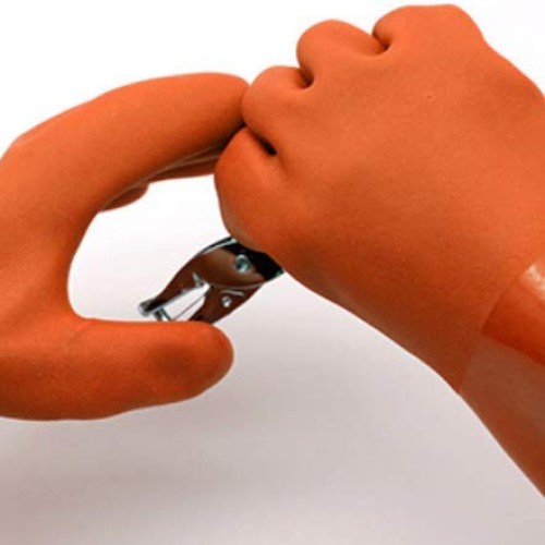 26”Insulated & Waterproof PVC Coated Glove with Cotton liner, Heav...