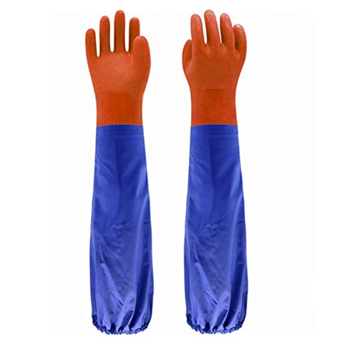 26”Insulated & Waterproof PVC Coated Glove with Cotton liner, Heav...