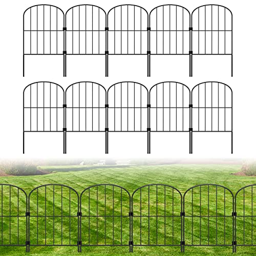PinPon Garden Fence 10 Pack Animal Barrier Fence 10ft L x 24in ...