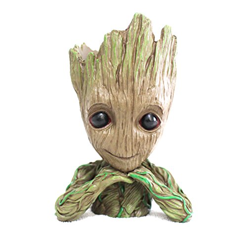 Pinsjar 15cm Kawaii Groot Resin Flowerpot Tree Baby Tree Man Succu...