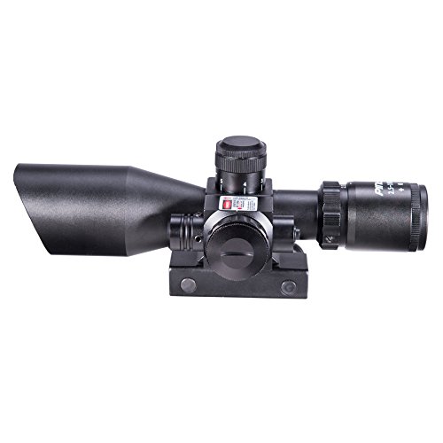 Pinty 2.5-10x40 Red Green Illuminated Mil-dot Tactical Rifle Scope...