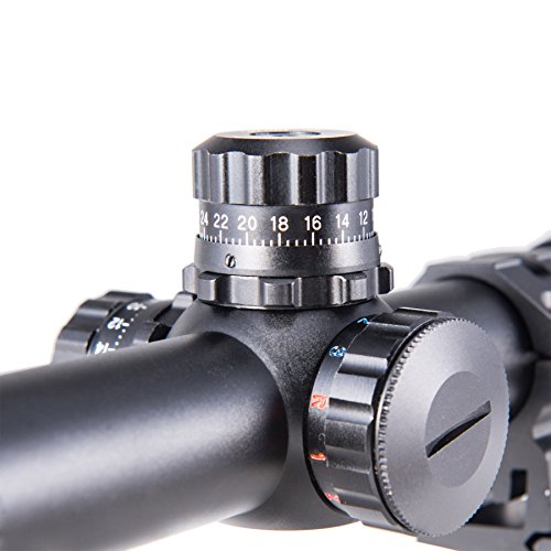 Pinty 4-16X40 Rifle Scope AO Red Green Blue Illuminated Mil Dot wi...