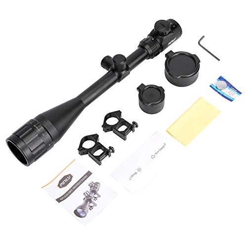 Pinty 6-24x50 AO Rifle Scope Rangefinder Illuminated Optics with F...