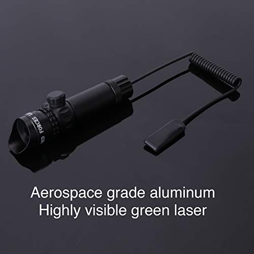 Pinty Green Laser Sight Hunting Rifle Dot Scope Adjustable with Mo...