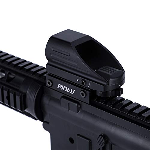 Pinty Red Green Reflex Holographic Rifle Scope Dot Sight 4 Differe...