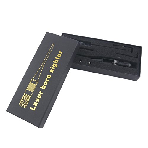 Pinty Red Laser Bore Sight Kit for .22 to .50 Caliber, Red Dot Bor...