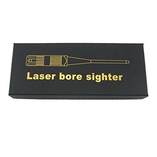 Pinty Red Laser Bore Sight Kit for .22 to .50 Caliber, Red Dot Bor...
