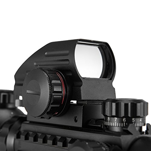 Pinty Rifle Scope 4-12x50EG Rangefinder Mil Dot Tactical Reticle S...
