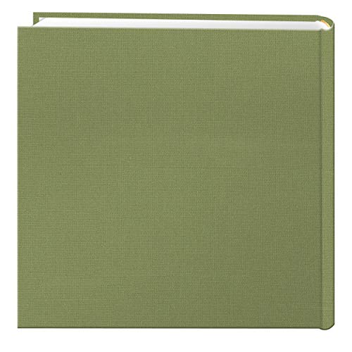 Fabric Frame Cover Photo Album 200 Pockets Hold 4x6 Photos, Sky Blue