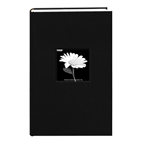 Fabric Frame Cover Photo Album 300 Pockets Hold 4x6 Photos, Deep B...