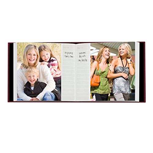 Pioneer Photo Albums 100 Pocket Cranberry Silk Fabric Frame Cover ...