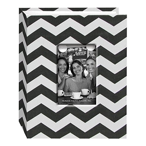 Pioneer Photo Albums CHEV-100 Chevron Fabric Frame Photo Album wit...
