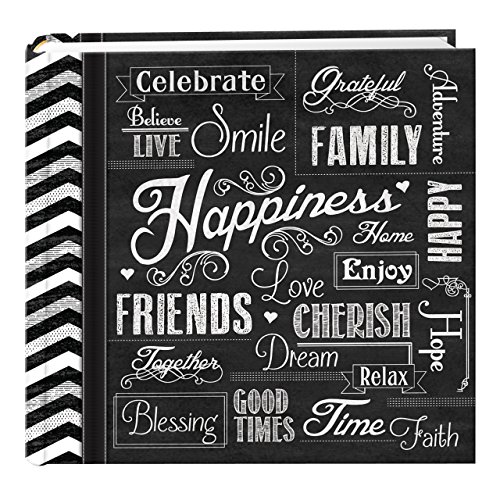 Pioneer Photo Albums EV-246CHLK/H 200-Pocket Chalkboard Printed Ha...