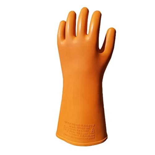 Electrical Insulated Lineman Rubber Gloves Class 2 Electrician Hig...