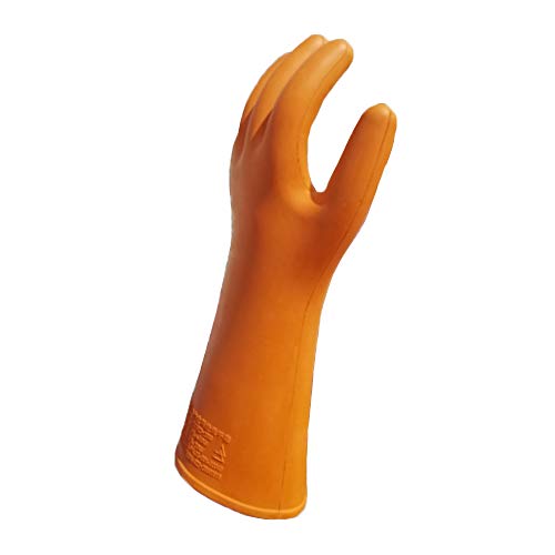 Electrical Insulated Lineman Rubber Gloves Class 2 Electrician Hig...