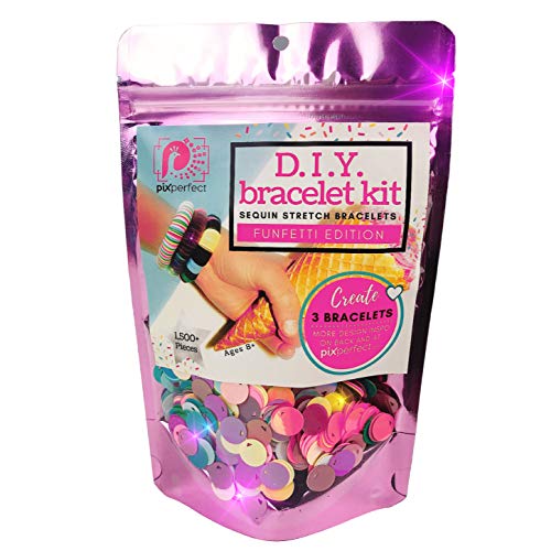 DIY Bracelet Making Kit Funfetti Edition for Girls and Teens. 15...