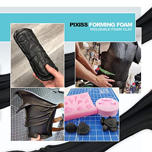 Foam Clay Sculpting Foam for Cosplay 300 Gram White and 300 Gram ...