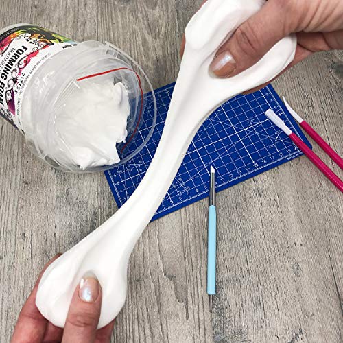 Foam Clay Sculpting Foam for Cosplay 300 Gram White and 300 Gram ...