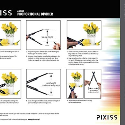 Proportional Divider Artist Drawing Tool for Artists by Pixiss Pro...