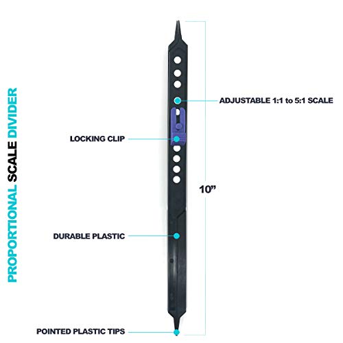 Proportional Divider Artist Drawing Tool for Artists by Pixiss Pro...