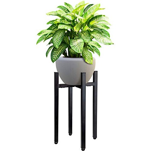 Planteko Mid Century Metal Plant Stand V2 - New Improved Adjustabl...