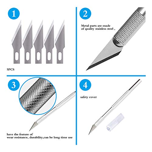 PLANTIONAL Craft Weeding Tools for Vinyl: 18 PCS Craft Basic Set T...